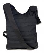 WHITE MOUNTAINEERINGホワイトマウンテ二アニング）の古着「ショルダーバッグ」｜ブラック