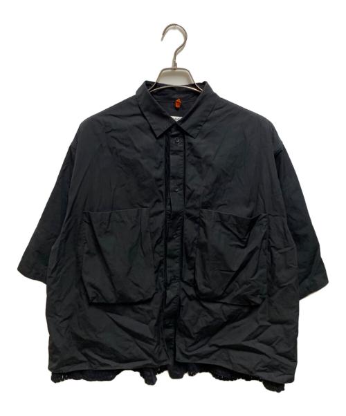 OAMC（オーエーエムシー）OAMC (オーエーエムシー) VENT SHIRT ブラック サイズ:Ｌの古着・服飾アイテム