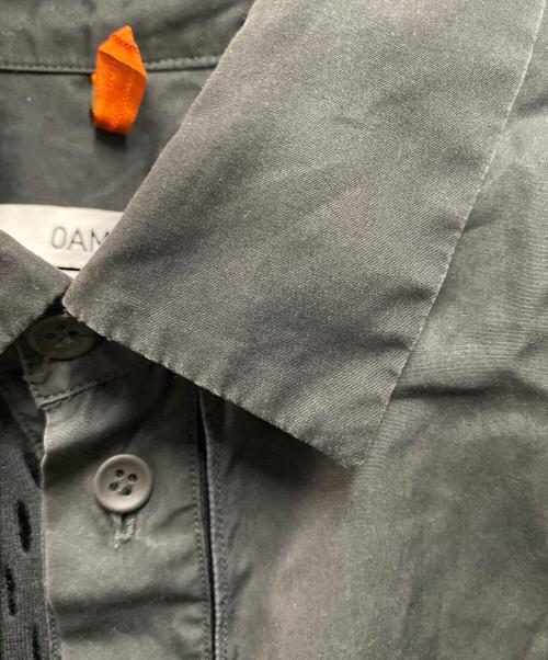 OAMC（オーエーエムシー）OAMC (オーエーエムシー) VENT SHIRT ブラック サイズ:Ｌの古着・服飾アイテム