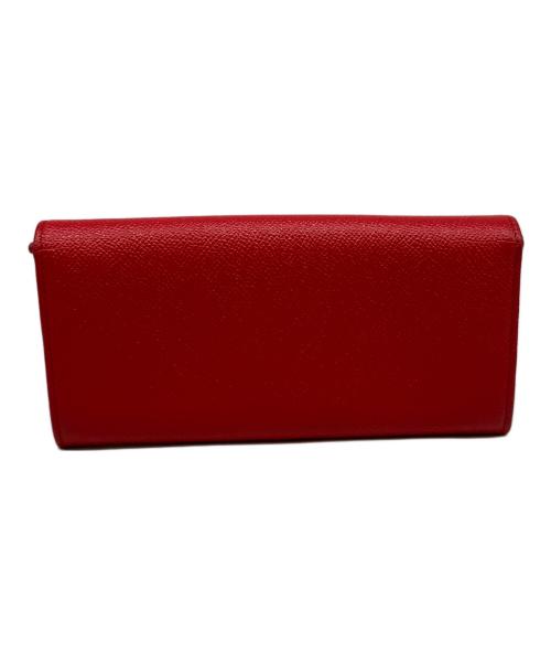 BVLGARI（ブルガリ）BVLGARI (ブルガリ) 長財布 レッドの古着・服飾アイテム