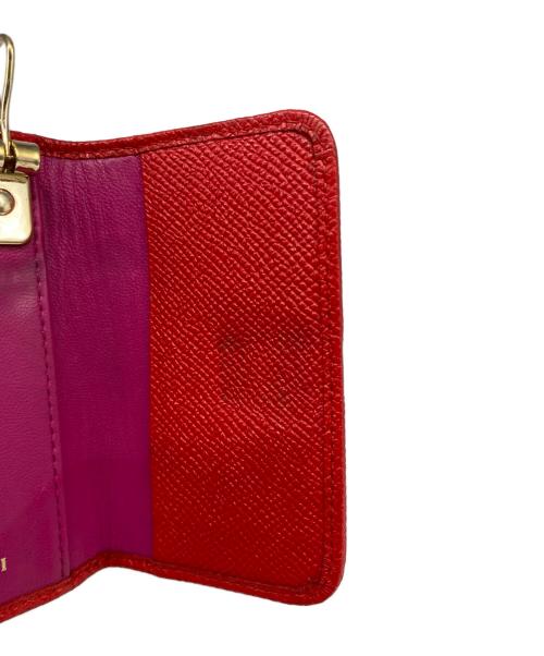 BVLGARI（ブルガリ）BVLGARI (ブルガリ) キーケース レッドの古着・服飾アイテム