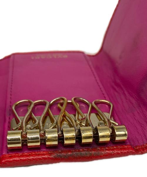 BVLGARI（ブルガリ）BVLGARI (ブルガリ) キーケース レッドの古着・服飾アイテム