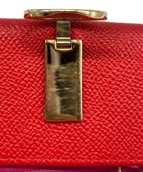 BVLGARI（ブルガリ）BVLGARI (ブルガリ) キーケース レッドの古着・服飾アイテム