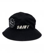 SAINT MICHAELセントマイケル）の古着「BUCKET HAT」｜ブラック
