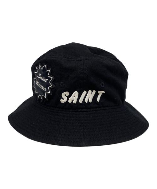 SAINT MICHAEL（セントマイケル）SAINT MICHAEL (セントマイケル) BUCKET HAT ブラックの古着・服飾アイテム