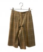 Burberry'sバーバリー）の古着「チェックショーツ」｜ブラウン