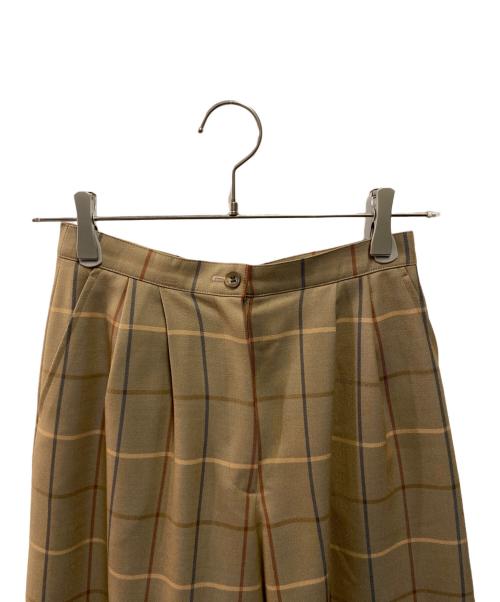 Burberry's（バーバリー）Burberry's (バーバリー) チェックショーツ ブラウン サイズ:サイズ詳細参照の古着・服飾アイテム