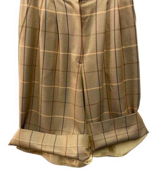 Burberry's（バーバリー）Burberry's (バーバリー) チェックショーツ ブラウン サイズ:サイズ詳細参照の古着・服飾アイテム