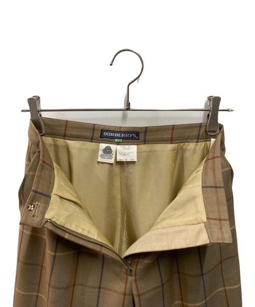Burberry's（バーバリー）Burberry's (バーバリー) チェックショーツ ブラウン サイズ:サイズ詳細参照の古着・服飾アイテム