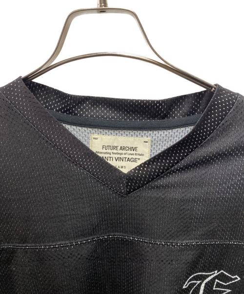BEAMS（ビームス）BEAMS (ビームス) FUTURE ARCHIVE / MESH T-SHIRTS ブラック サイズ:XLの古着・服飾アイテム