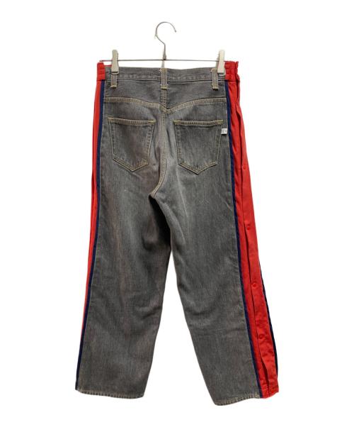 FACTOTUM（ファクトタム）FACTOTUM (ファクトタム) BASKETBALL DENIM PANTS グレー サイズ:1の古着・服飾アイテム