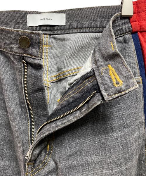 FACTOTUM（ファクトタム）FACTOTUM (ファクトタム) BASKETBALL DENIM PANTS グレー サイズ:1の古着・服飾アイテム