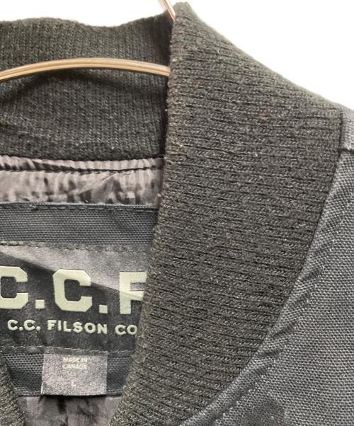 C.C. Filson（フィルソン）C.C. Filson (フィルソン) Duck Jacket ブラック サイズ:Ⅼの古着・服飾アイテム