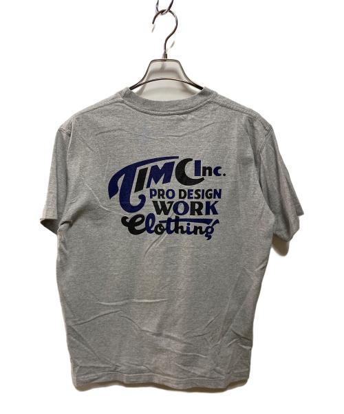 timc inc.（timc Inc）Timc Inc. (timc Inc) Tシャツ グレー サイズ:Ｍの古着・服飾アイテム