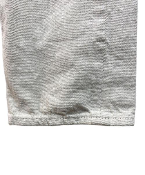 ISAMU KATAYAMA BACKLASH（イサムカタヤマ・バックラッシュ）ISAMU KATAYAMA BACKLASH (イサムカタヤマ・バックラッシュ) ホワイト デニム クラッシュ ホワイト サイズ:Ｍの古着・服飾アイテム