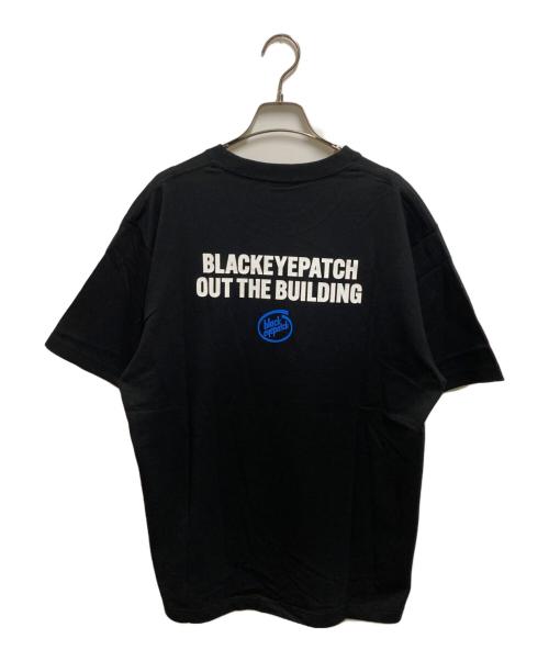 THE BLACK EYE PATCH（ブラックアイパッチ）THE BLACK EYE PATCH (ブラックアイパッチ) OUT THE BUILDING TEE ブラック サイズ:Ｌ 未使用品の古着・服飾アイテム