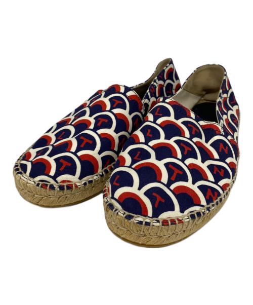 VALENTINO（ヴァレンティノ）VALENTINO (ヴァレンティノ) エスパドリーユ ネイビー サイズ:39の古着・服飾アイテム