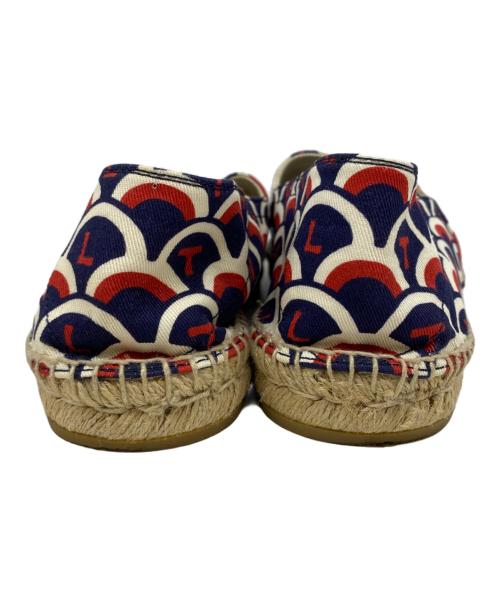 VALENTINO（ヴァレンティノ）VALENTINO (ヴァレンティノ) エスパドリーユ ネイビー サイズ:39の古着・服飾アイテム