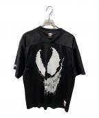 MARVEL×HUFマーベル×ハフ）の古着「VENOM FOOTBALL JERSEY」｜ブラック