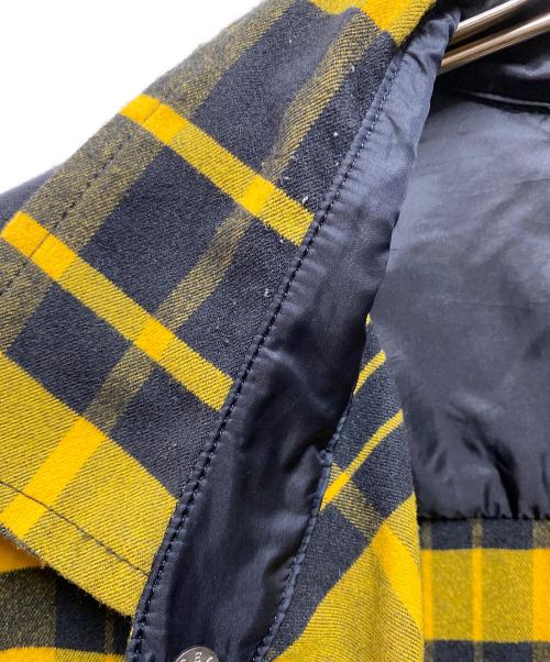 THE NORTH FACE（ザ ノース フェイス）THE NORTH FACE (ザ ノース フェイス) ロングスリーブストレッチフランネルシャツ イエロー サイズ:Ｍの古着・服飾アイテム