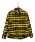 THE NORTH FACE（ザ ノース フェイス）の古着「ロングスリーブストレッチフランネルシャツ」｜イエロー