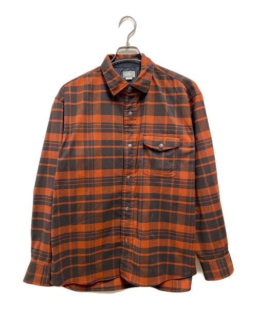 THE NORTH FACE（ザ ノース フェイス）THE NORTH FACE (ザ ノース フェイス) シャツ オレンジ サイズ:Ｍの古着・服飾アイテム