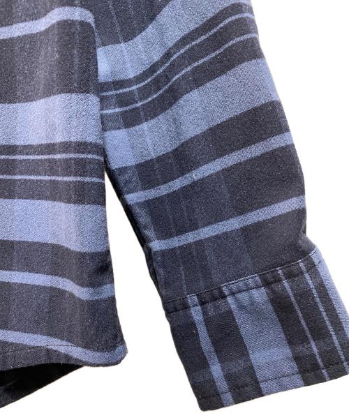 THE NORTH FACE（ザ ノース フェイス）THE NORTH FACE (ザ ノース フェイス) ロングスリーブストレッチフランネルシャツ ブルー サイズ:Ｍの古着・服飾アイテム