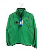 ADER errorアーダーエラー）の古着「ハーフジップフリースジャケット」｜グリーン