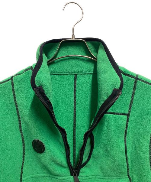 ADER error（アーダーエラー）ADER error (アーダーエラー) ハーフジップフリースジャケット グリーン サイズ:A1 未使用品の古着・服飾アイテム