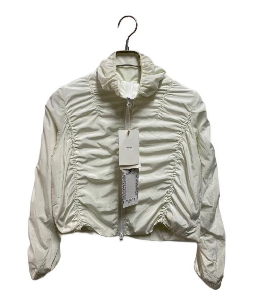 eunoia（ユノイア）eunoia (ユノイア) String Jogger Jacket アイボリー サイズ:S 未使用品の古着・服飾アイテム