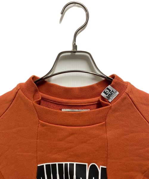 Maison MIHARA YASUHIRO（メゾン ミハラ ヤスヒロ）Maison MIHARA YASUHIRO (メゾン ミハラ ヤスヒロ) Deformation short pullover オレンジ サイズ:38の古着・服飾アイテム