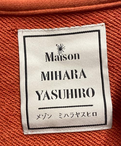 Maison MIHARA YASUHIRO（メゾン ミハラ ヤスヒロ）Maison MIHARA YASUHIRO (メゾン ミハラ ヤスヒロ) Deformation short pullover オレンジ サイズ:38の古着・服飾アイテム