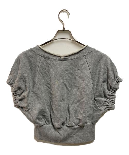 3.1 phillip lim（スリーワンフィリップリム）3.1 phillip lim (スリーワンフィリップリム) ハーフスリーブスウェット グレー サイズ:S 未使用品の古着・服飾アイテム