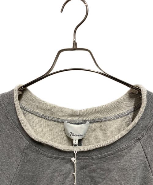 3.1 phillip lim（スリーワンフィリップリム）3.1 phillip lim (スリーワンフィリップリム) ハーフスリーブスウェット グレー サイズ:S 未使用品の古着・服飾アイテム