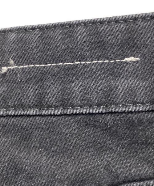 MM6 Maison Margiela（エムエムシックスメゾンマルジェラ）MM6 Maison Margiela (エムエムシックスメゾンマルジェラ) Patchwork Wide Flare Jeans ブラック サイズ:25の古着・服飾アイテム