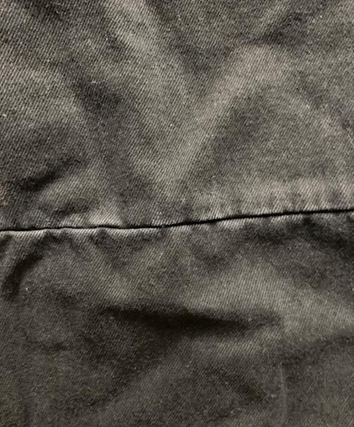 MM6 Maison Margiela（エムエムシックスメゾンマルジェラ）MM6 Maison Margiela (エムエムシックスメゾンマルジェラ) Patchwork Wide Flare Jeans ブラック サイズ:25の古着・服飾アイテム