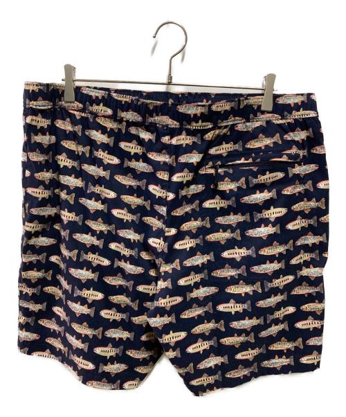 THE NORTH FACE（ザ ノース フェイス）THE NORTH FACE (ザ ノース フェイス) PRINTED CLASS V PULL-ON SHORT ネイビー サイズ:XLの古着・服飾アイテム