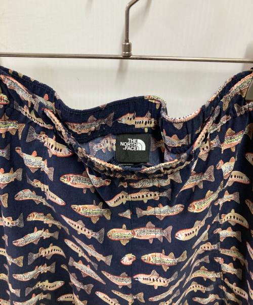 THE NORTH FACE（ザ ノース フェイス）THE NORTH FACE (ザ ノース フェイス) PRINTED CLASS V PULL-ON SHORT ネイビー サイズ:XLの古着・服飾アイテム
