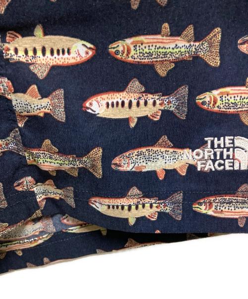THE NORTH FACE（ザ ノース フェイス）THE NORTH FACE (ザ ノース フェイス) PRINTED CLASS V PULL-ON SHORT ネイビー サイズ:XLの古着・服飾アイテム