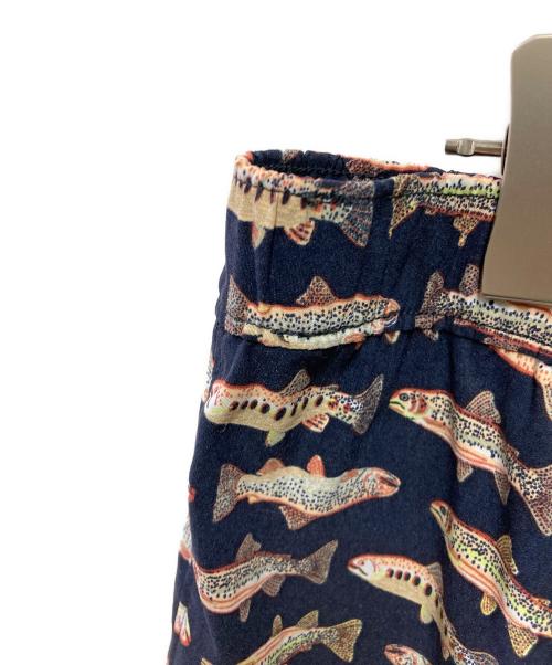 THE NORTH FACE（ザ ノース フェイス）THE NORTH FACE (ザ ノース フェイス) PRINTED CLASS V PULL-ON SHORT ネイビー サイズ:XLの古着・服飾アイテム