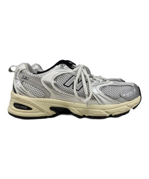 NEW BALANCE（ニューバランス）NEW BALANCE (ニューバランス) スニーカー ホワイト サイズ:23.5ｃｍの古着・服飾アイテム