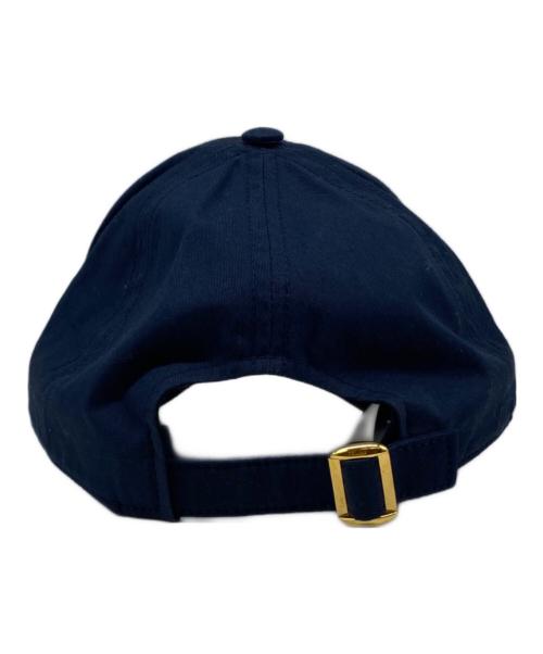 CELINE（セリーヌ）CELINE (セリーヌ) ロゴベースボールキャップ ネイビー サイズ:Ｓの古着・服飾アイテム