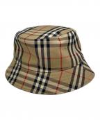 BURBERRYバーバリー）の古着「ノヴァチェックバケットハット」｜ベージュ