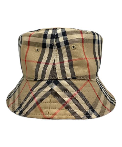 BURBERRY（バーバリー）BURBERRY (バーバリー) ノヴァチェックバケットハット ベージュ サイズ:Lの古着・服飾アイテム