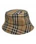 BURBERRY（バーバリー）の古着「ノヴァチェックバケットハット」｜ベージュ