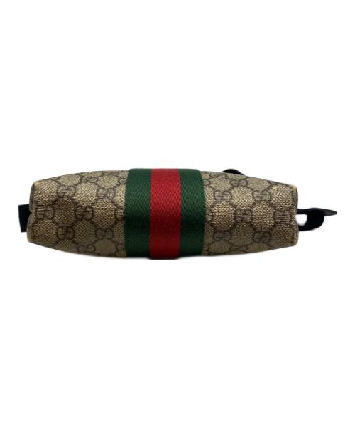 GUCCI（グッチ）GUCCI (グッチ) GGスプリームシェリーラインショルダーバッグ ベージュの古着・服飾アイテム