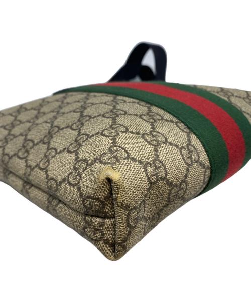 GUCCI（グッチ）GUCCI (グッチ) GGスプリームシェリーラインショルダーバッグ ベージュの古着・服飾アイテム