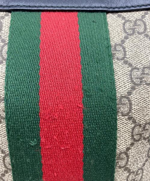 GUCCI（グッチ）GUCCI (グッチ) GGスプリームシェリーラインショルダーバッグ ベージュの古着・服飾アイテム