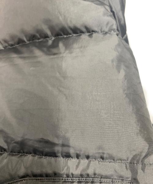 BURBERRY BLACK LABEL（バーバリーブラックレーベル）BURBERRY BLACK LABEL (バーバリーブラックレーベル) ラビットファー付ダウンジャケット ブラック サイズ:Ｌの古着・服飾アイテム