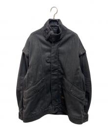 G-STAR RAW（ジースターロゥ）の古着「Utility Biker Jacket」｜ブラック